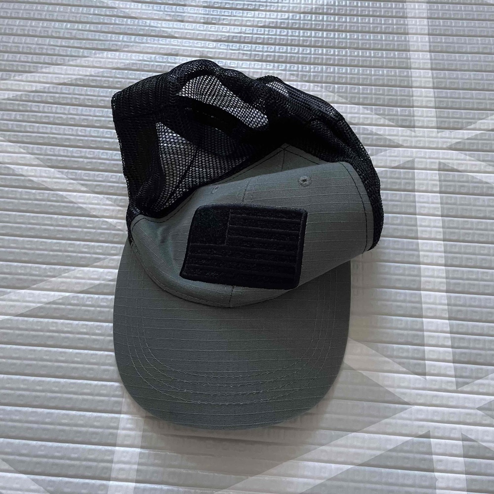 Highland Tactical Unisex Black‎ Adjustable Mesh Back Snapback Trucker Hat